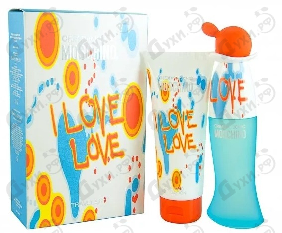 set moschino i love love